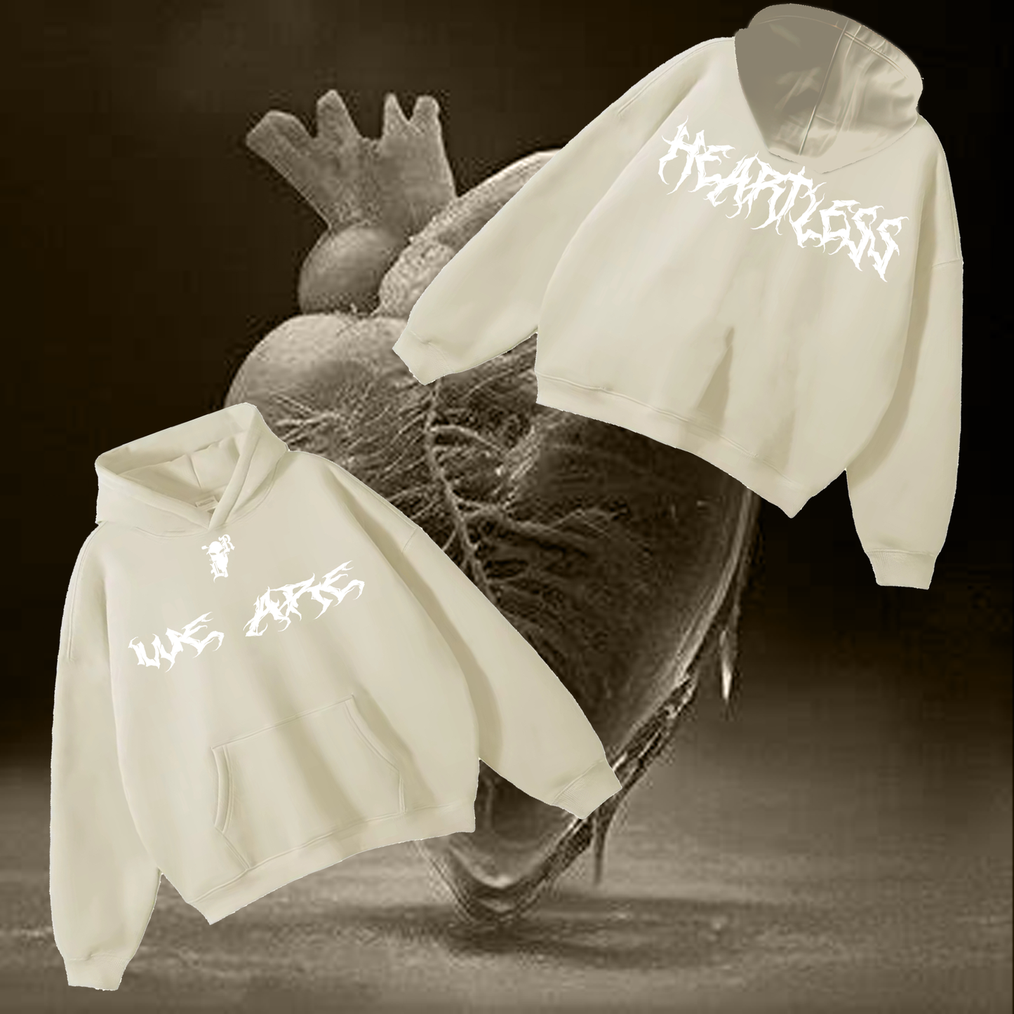 Heartless Hoodie look only