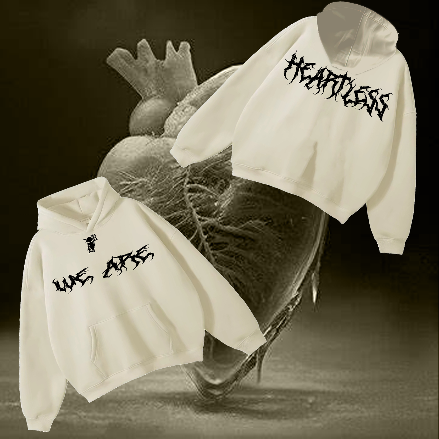 Heartless Hoodie look only