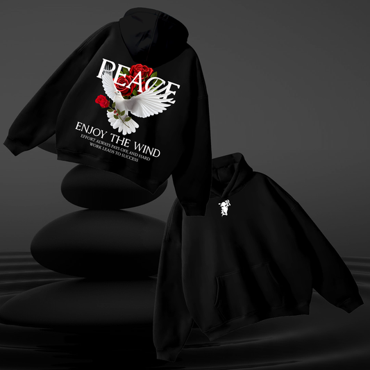 Peace Hoodie look only