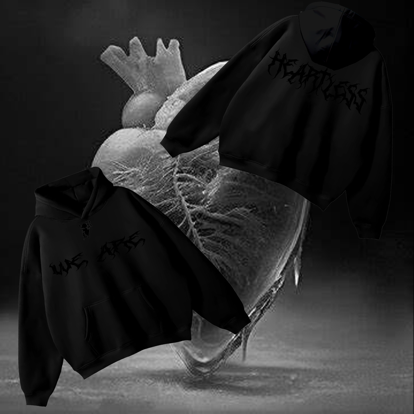 Heartless Hoodie look only