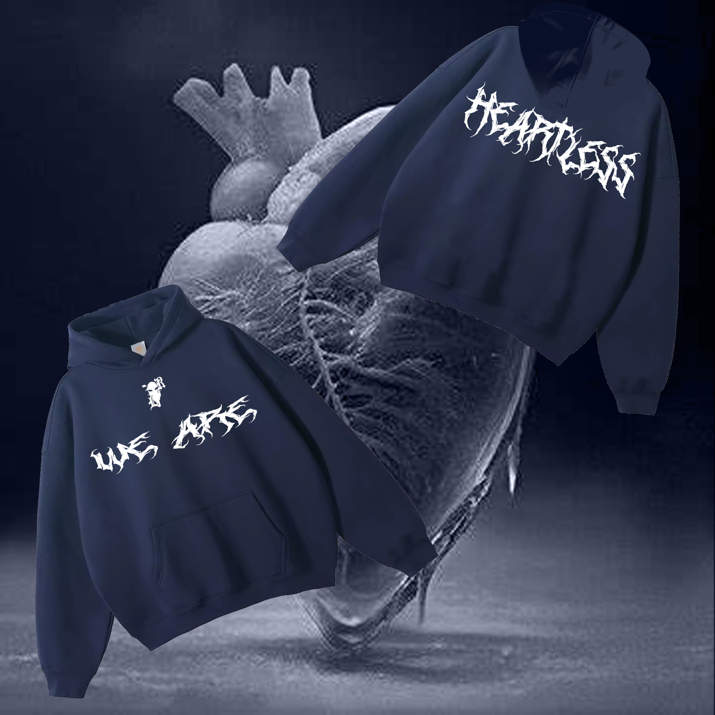 Heartless Hoodie look only