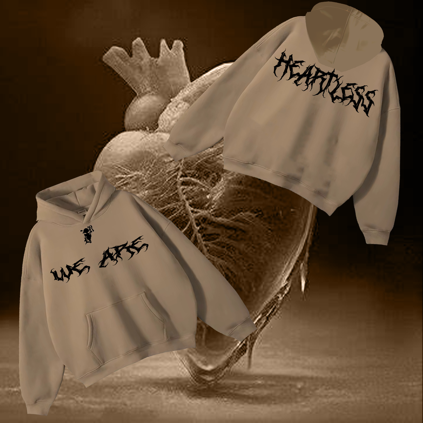 Heartless Hoodie look only