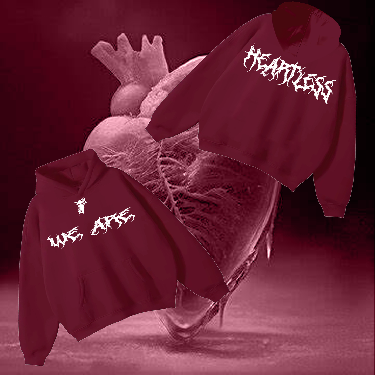 Heartless Hoodie look only