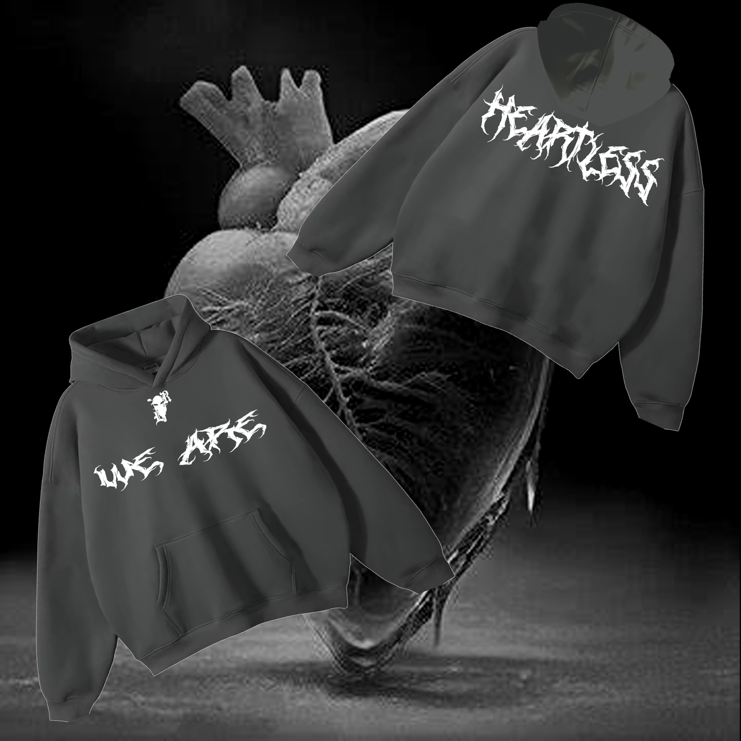 Heartless Hoodie look only