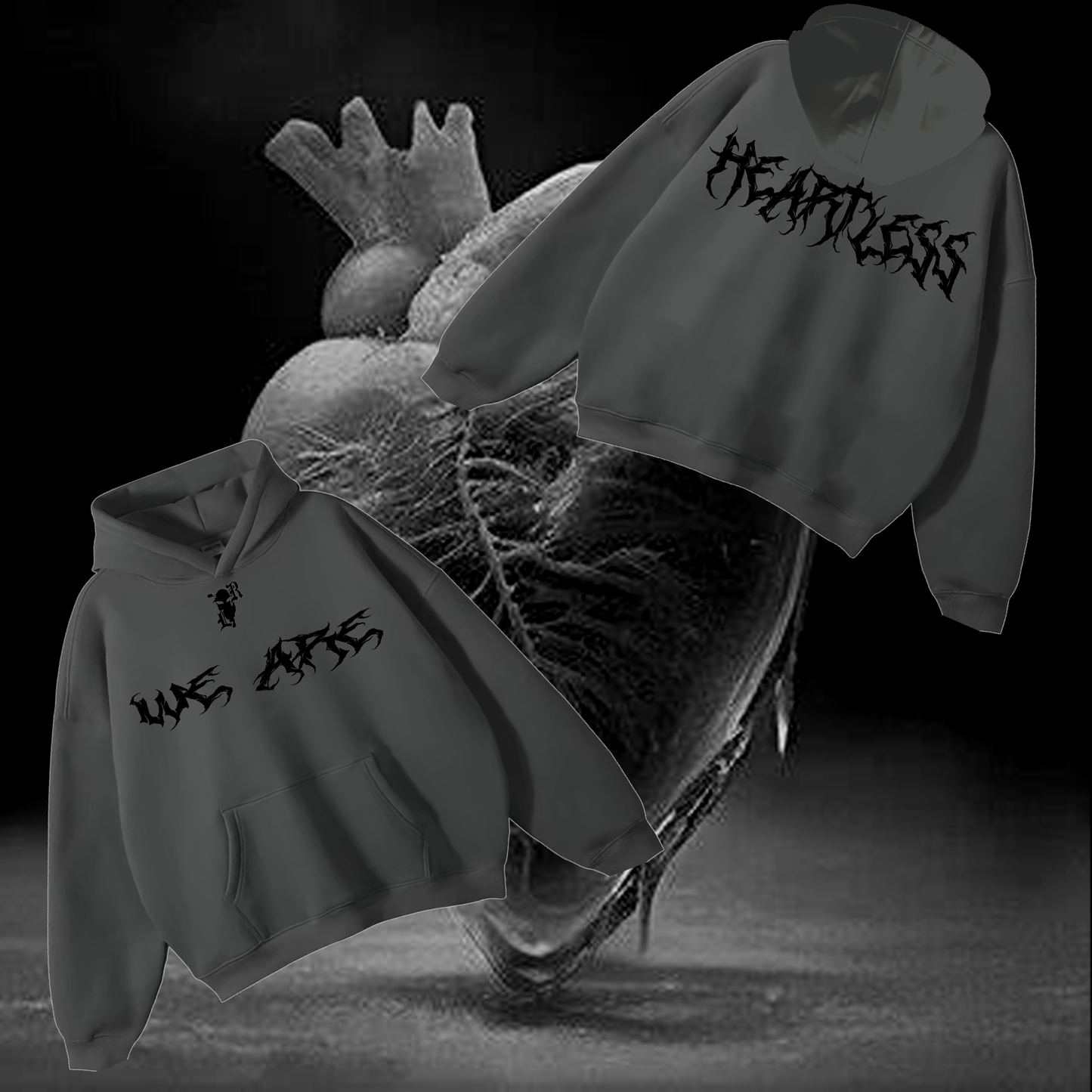 Heartless Hoodie look only