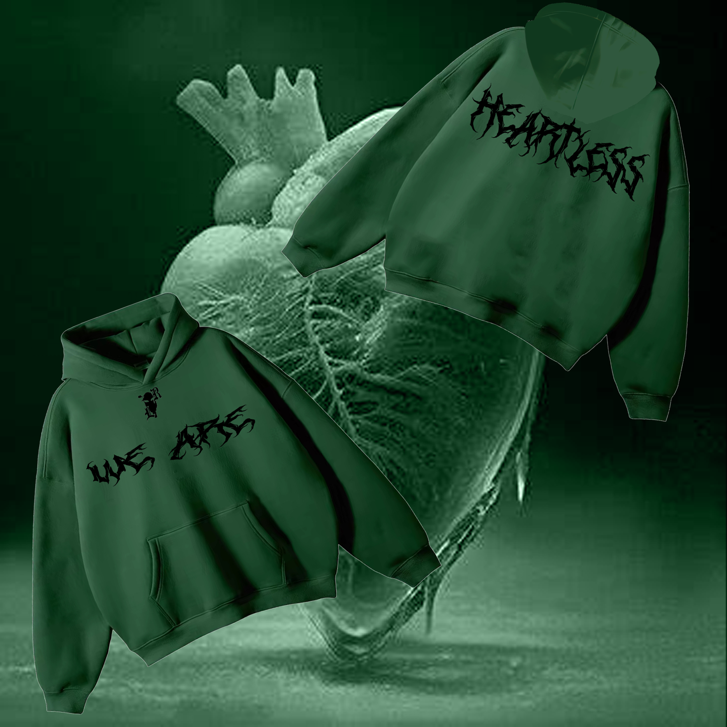 Heartless Hoodie look only
