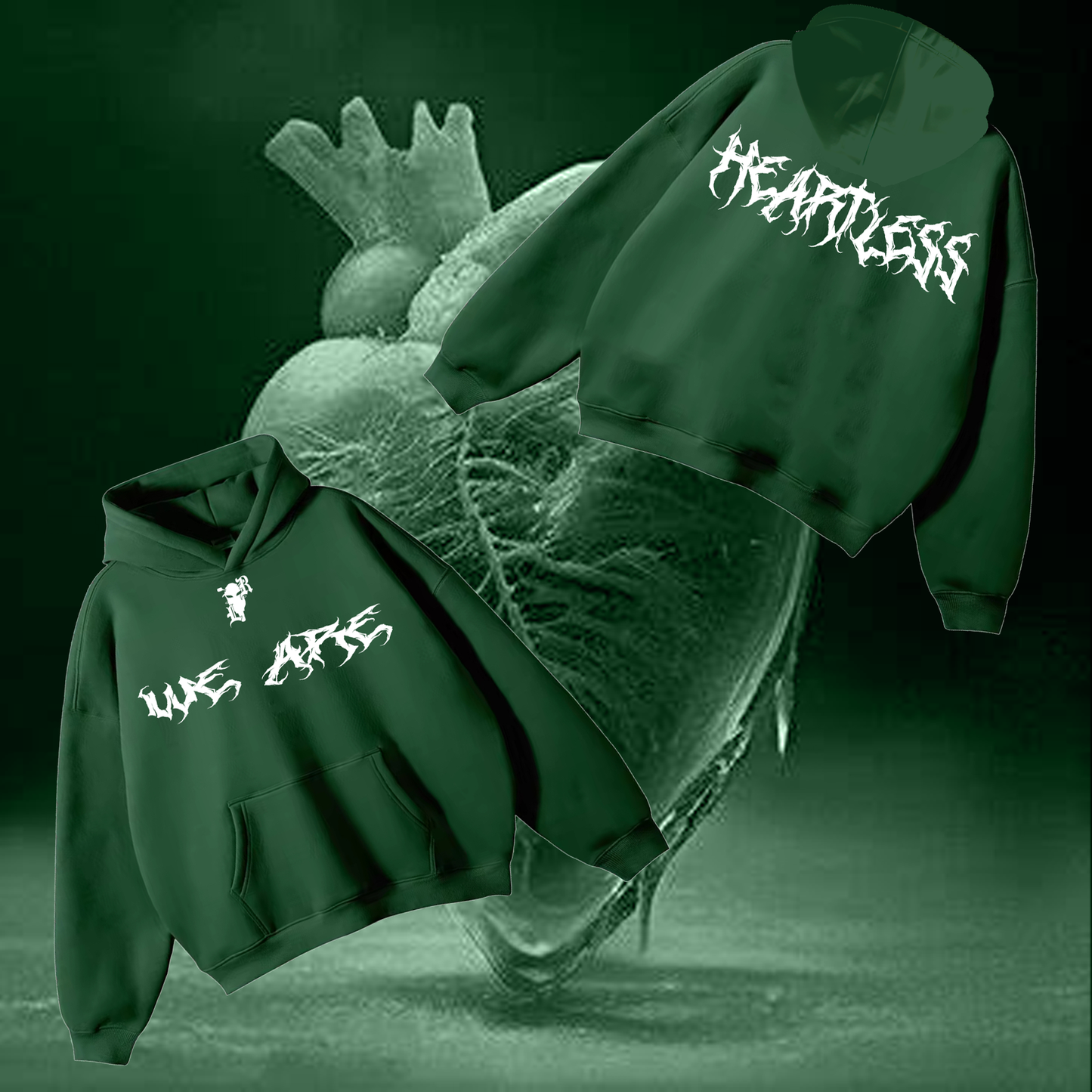 Heartless Hoodie look only