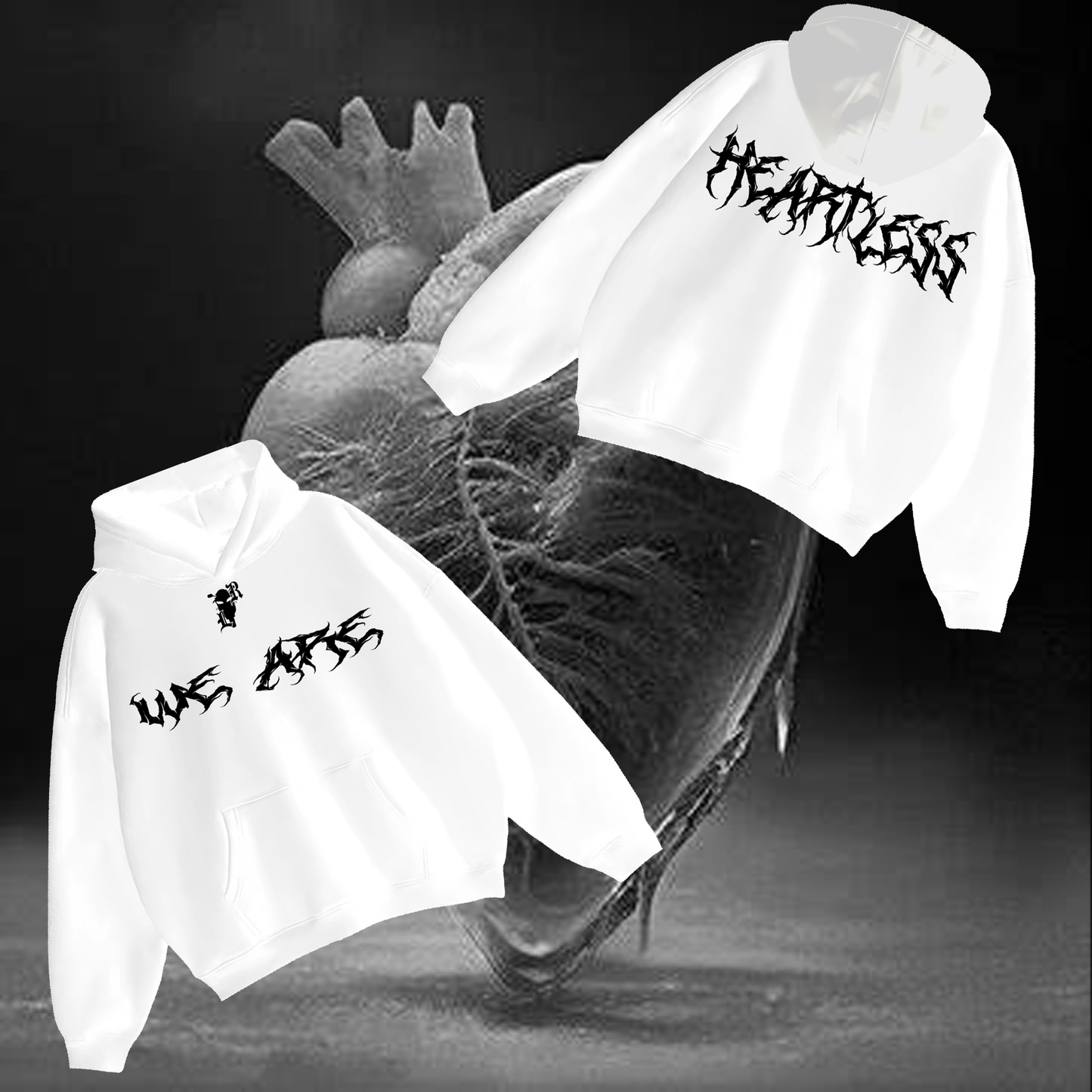 Heartless Hoodie look only